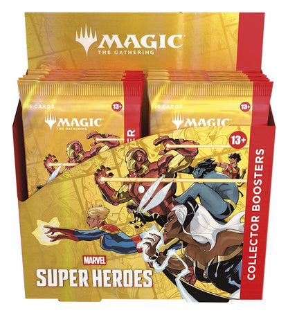 Magic the Gathering Marvel Super Heroes Collector Booster Display (12) inglese