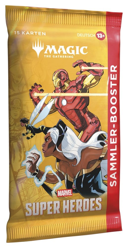 Magic the Gathering Marvel Super Heroes Collector Booster Display (12) tedesco