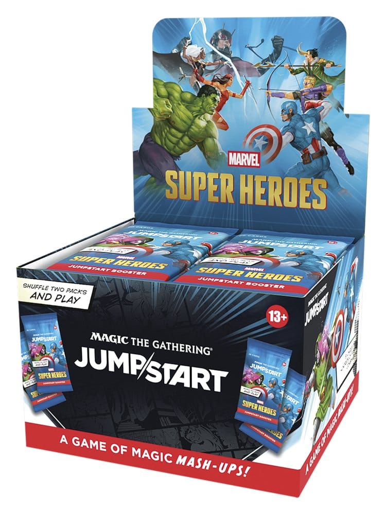 Magic the Gathering Marvel Super Heroes Jumpstart Booster Display (24) engelsk
