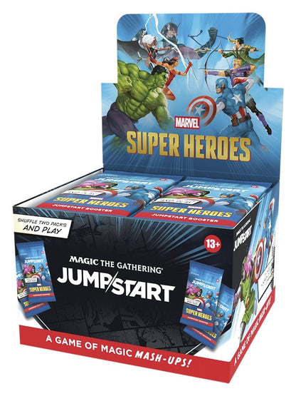 Magic the Gathering Marvel Super Heroes Jumpstart Booster Display (24) engelsk