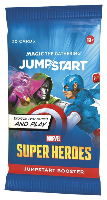 Magic the Gathering Marvel Super Heroes Jumpstart Booster Display (24) engelsk
