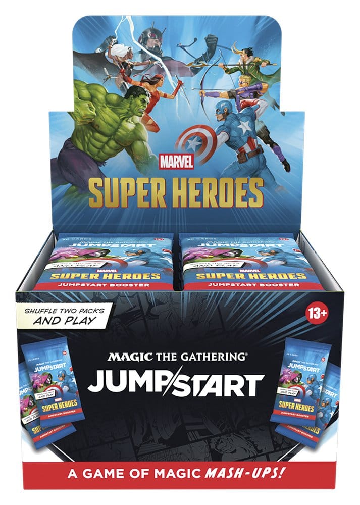Magic the Gathering Marvel Super Heroes Jumpstart Booster Display (24) engelsk