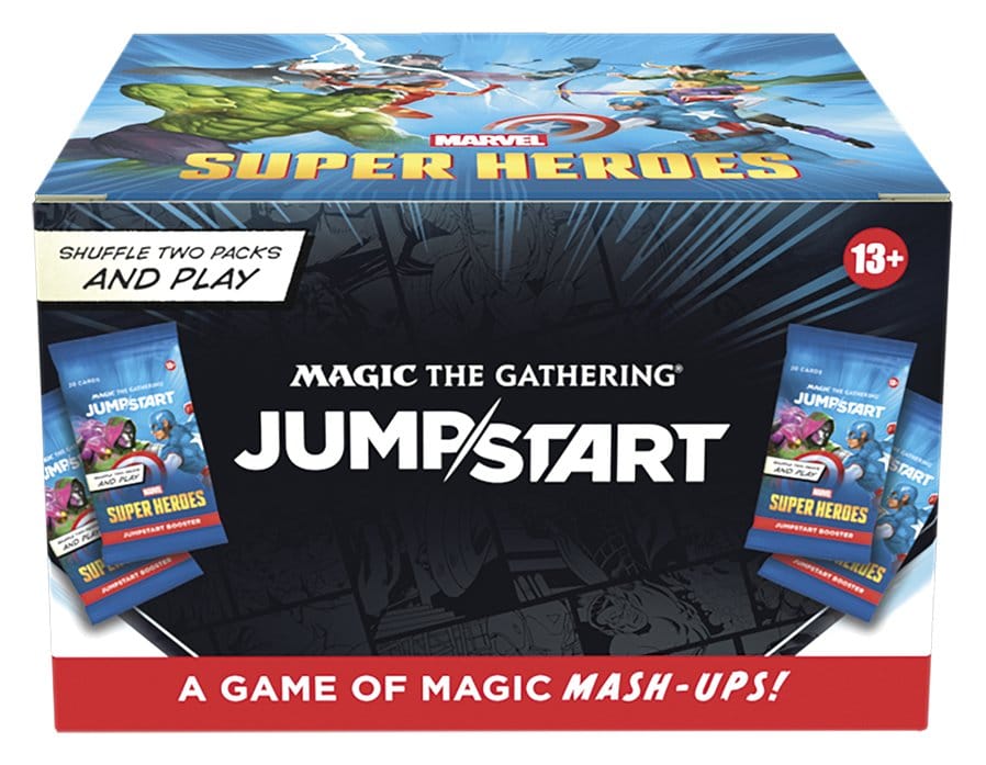 Magic the Gathering Marvel Super Heroes Jumpstart Booster Display (24) engelsk
