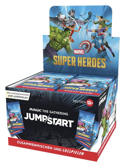 Magic the Gathering Marvel Super Heroes Jumpstart Booster Display (24) tysk