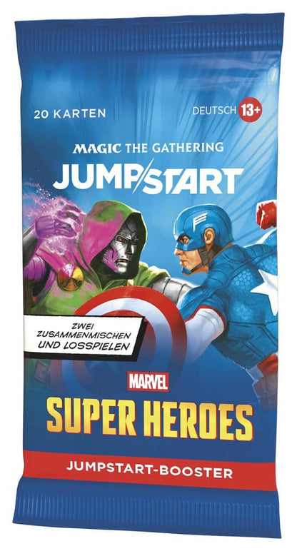 Magic the Gathering Marvel Super Heroes Jumpstart Booster Display (24) tysk