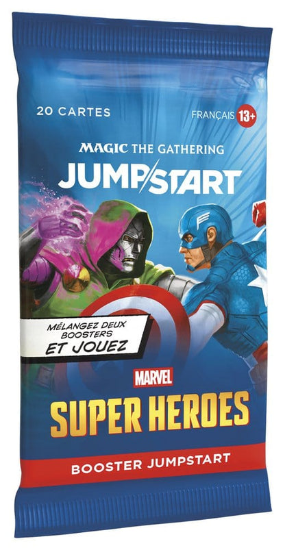 Magic the Gathering Marvel Super Heroes Jumpstart Booster Display (24) fransk