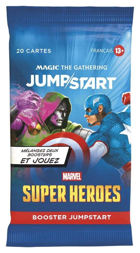 Magic the Gathering Marvel Super Heroes Jumpstart Booster Display (24) fransk