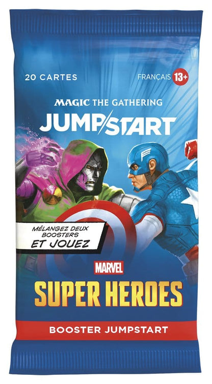 Magic the Gathering Marvel Super Heroes Jumpstart Booster Display (24) fransk