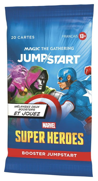 Magic the Gathering Marvel Super Heroes Jumpstart Booster Display (24) fransk