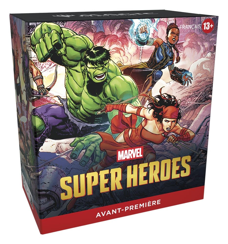 Magic the Gathering Marvel Super Heroes Prerelease Packs Case (15) Frans
