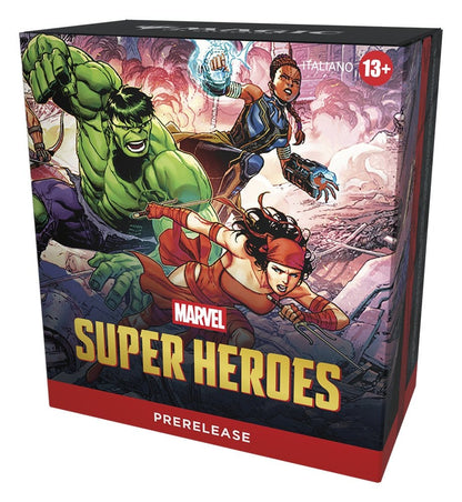 Magic the Gathering Marvel Super Heroes Prerelease Packs Case (15), italienisch