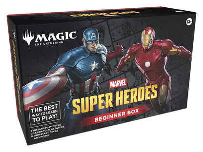 Magic the Gathering Marvel Super Heroes Beginner Box Case (3) engelsk