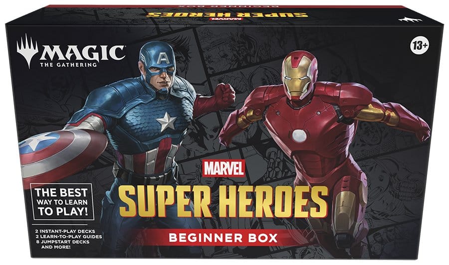 Magic the Gathering Marvel Super Heroes Beginner Box Case (3) engelsk