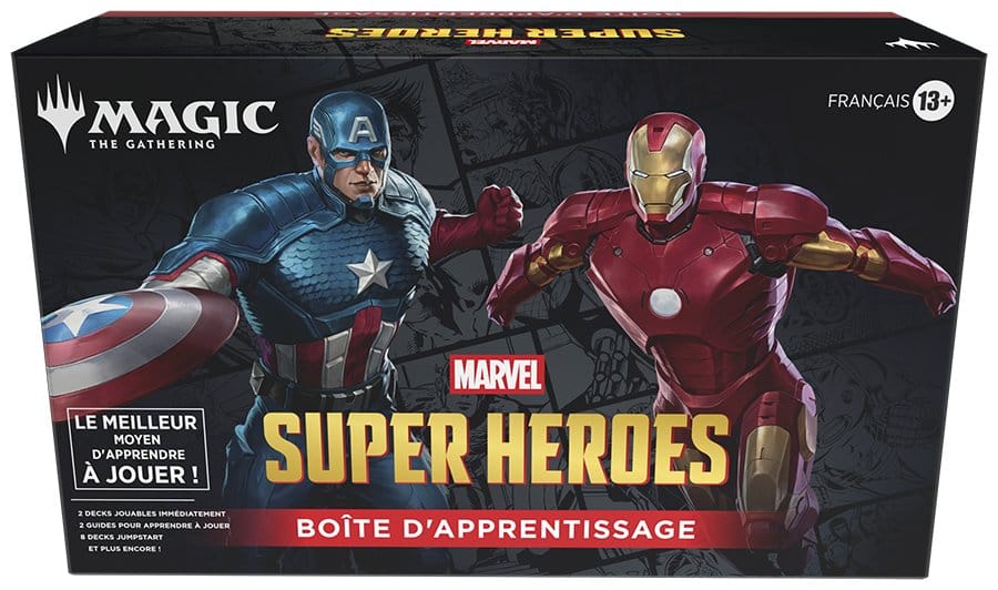 Magic the Gathering Marvel Super Heroes Begynder Box Case (3) fransk