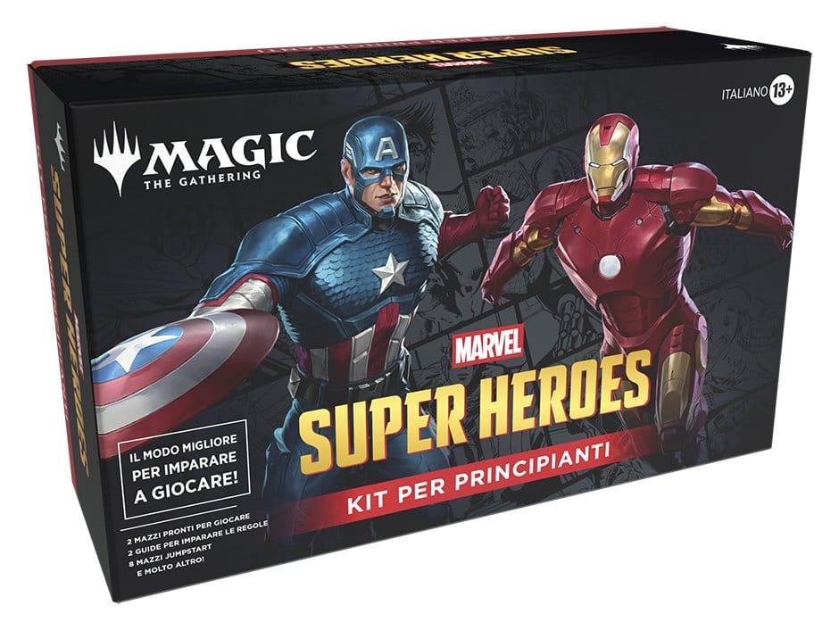 Magic the Gathering Marvel Super Heroes Einsteigerbox (3), italienisch