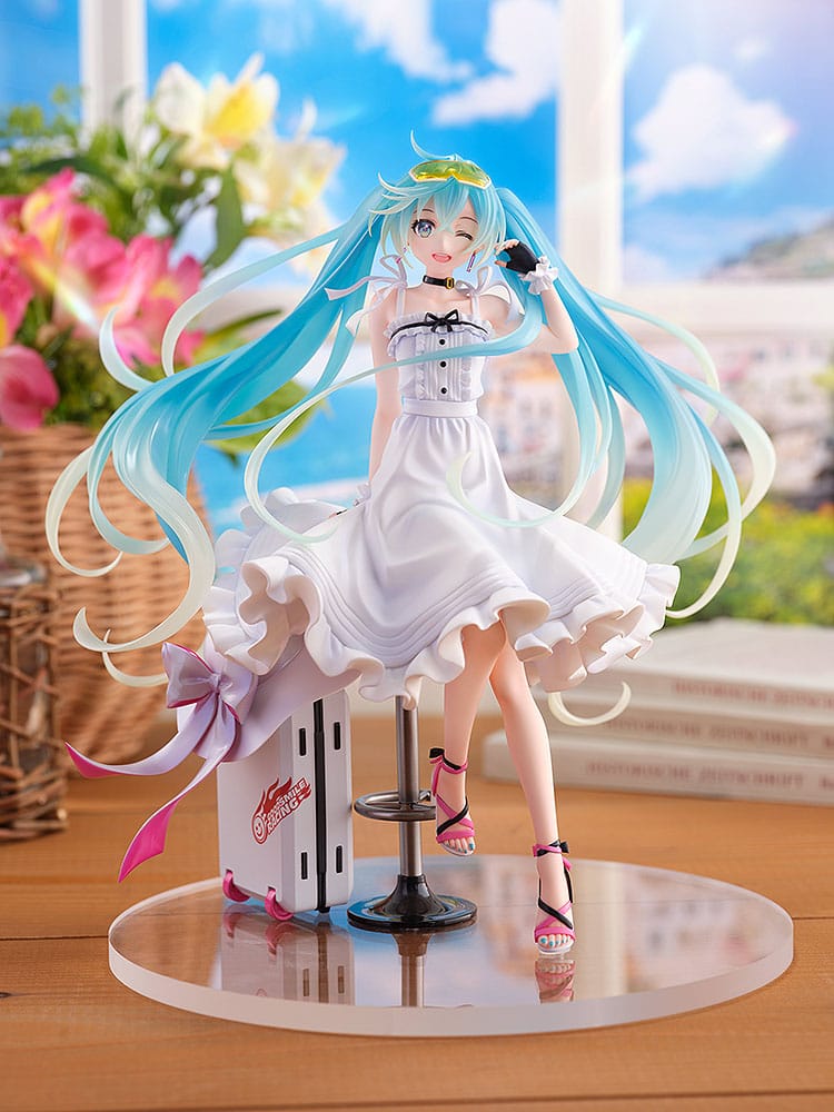 Hatsune Miku GT Projekt Originalni PVC kip 1/7 Stil za odmor Ver. 24 cm
