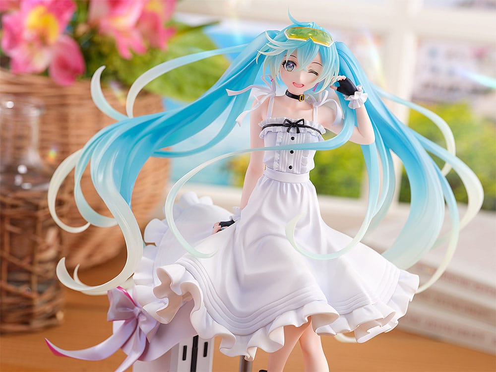 Hatsune Miku GT Projekt Originalni PVC kip 1/7 Stil za odmor Ver. 24 cm