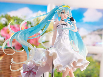 Hatsune Miku GT Projekt Originalni PVC kip 1/7 Stil za odmor Ver. 24 cm