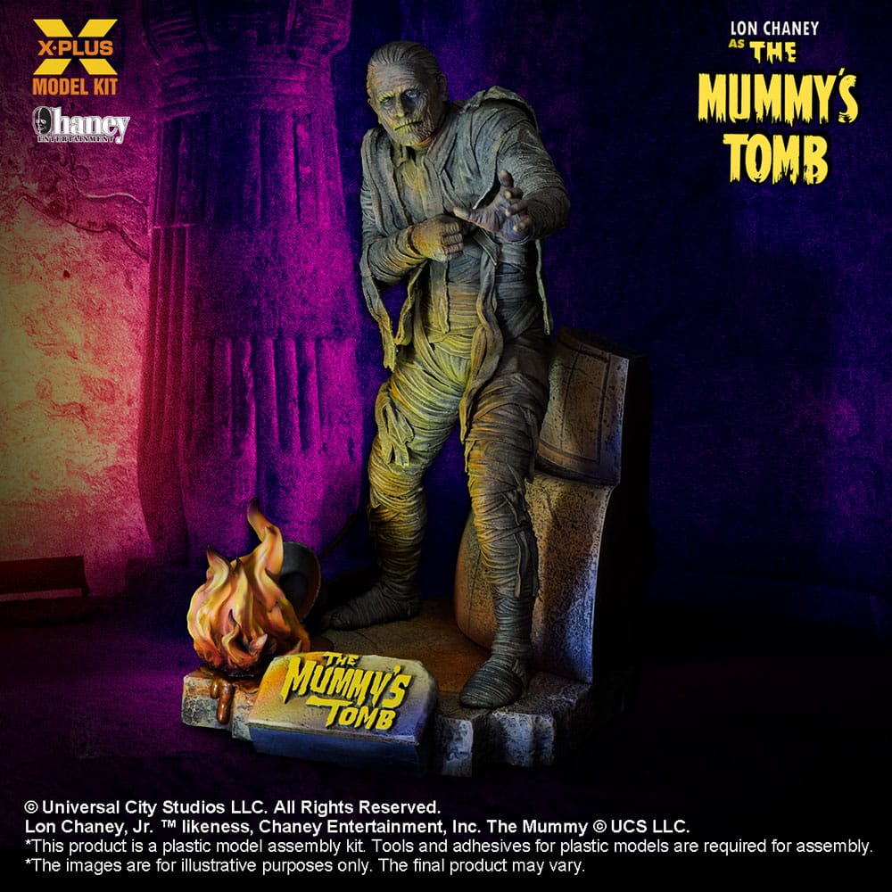 The Mummy´s Tomb Plastic Model Kit 1/8 Lon Chaney Jr. as Mummy 23 cm