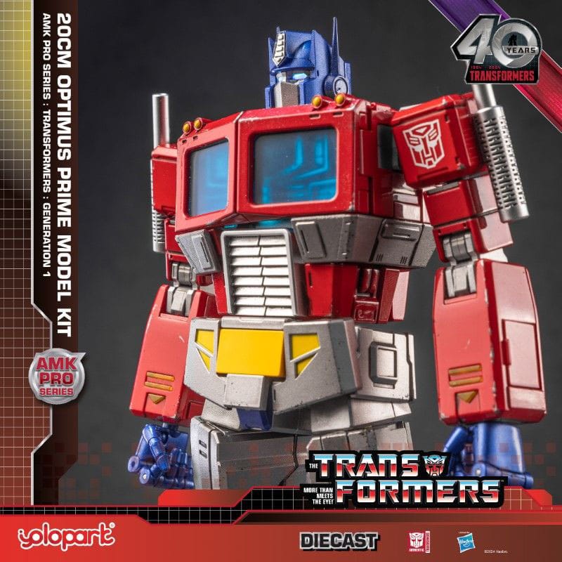 Transformers: Generation One AMK Pro Series Model de plástico Kit Optimus Prime 20 cm