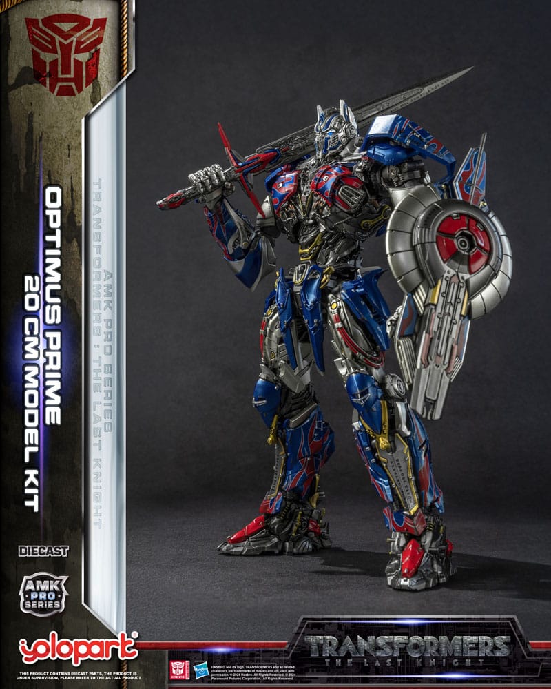 Transformers: The Last Knight Amk Pro Series Plastic Model Kit Optimus Prime (Oversea -Version) 20 cm