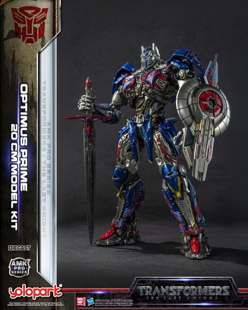 Transformers: The Last Knight Amk Pro Series Plastic Model Kit Optimus Prime (Oversea -Version) 20 cm