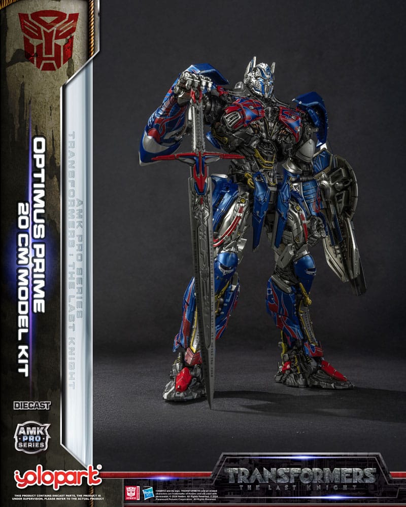 Transformers: The Last Knight Amk Pro Series Plastic Model Kit Optimus Prime (Oversea -Version) 20 cm