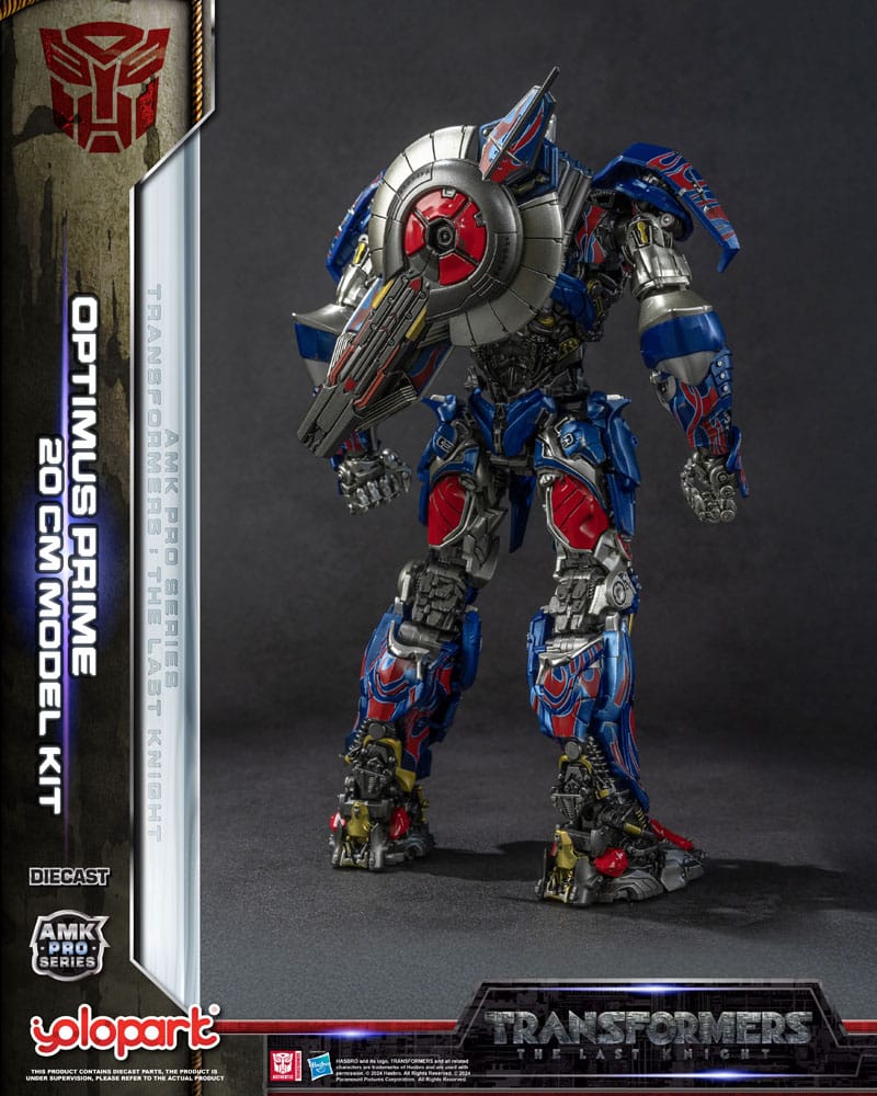 Transformers: The Last Knight Amk Pro Series Plastic Model Kit Optimus Prime (Oversea -Version) 20 cm