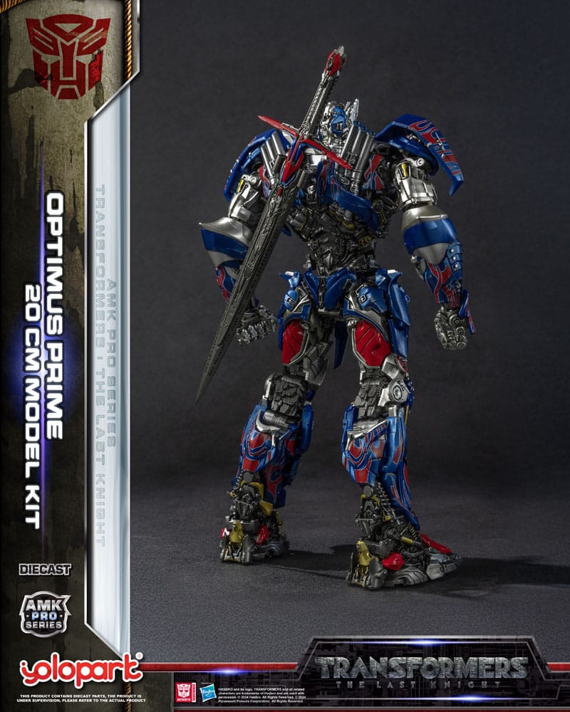 Transformers: The Last Knight Amk Pro Series Plastic Model Kit Optimus Prime (Oversea -Version) 20 cm