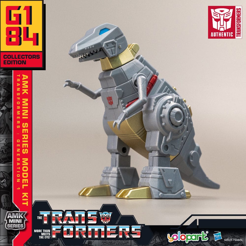 Transformatörler: Birinci Nesil AMK Mini Serisi Plastik Model Kit Grimlock 10 cm
