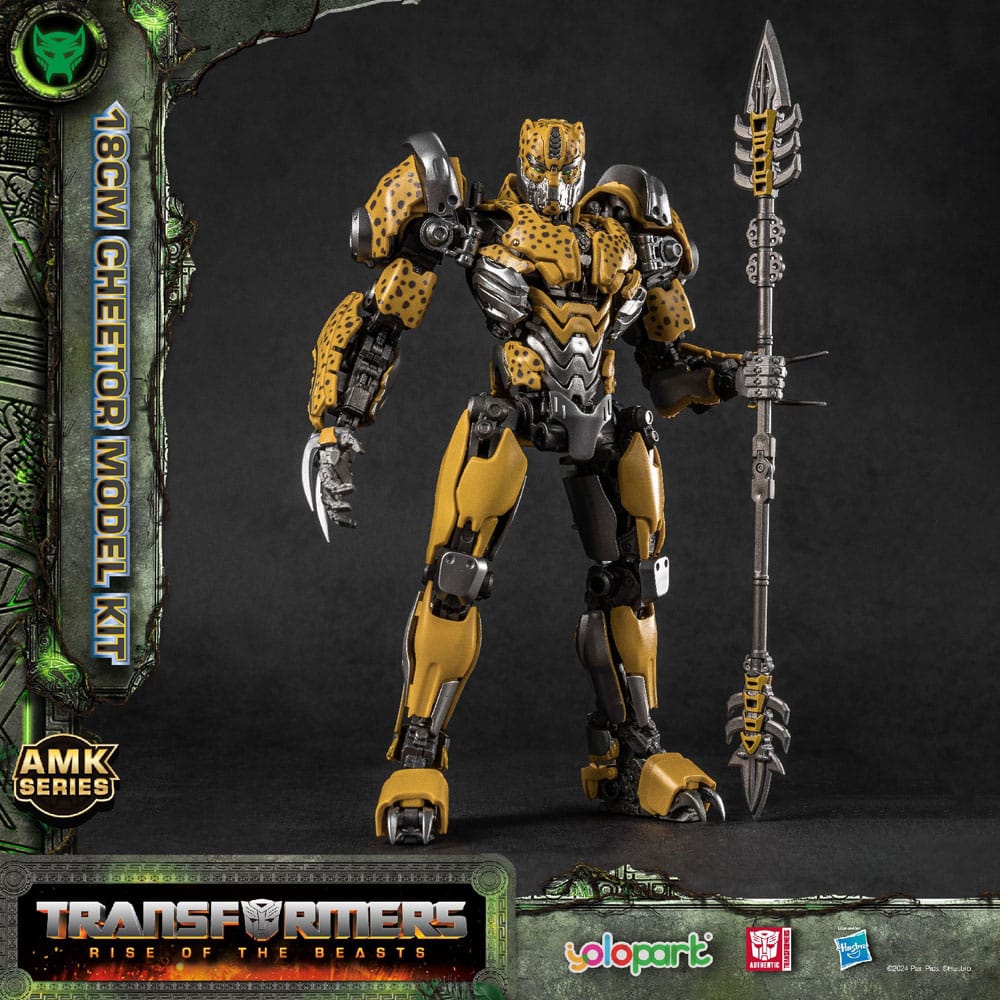 Transformers: Rise of the Beasts Amk Series Plastic Model Kit Cheetor 22 cm