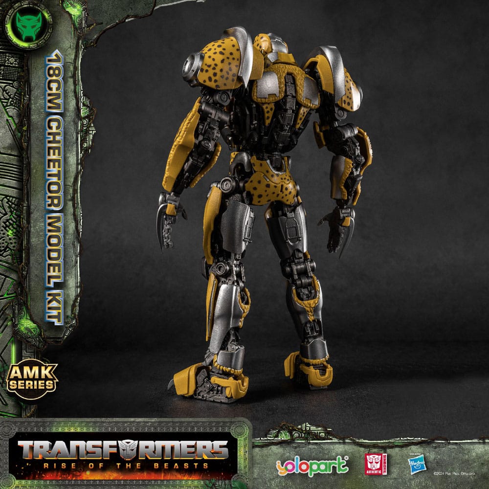 Transformers: Rise of the Beasts Amk Series Plastic Model Kit Cheetor 22 cm