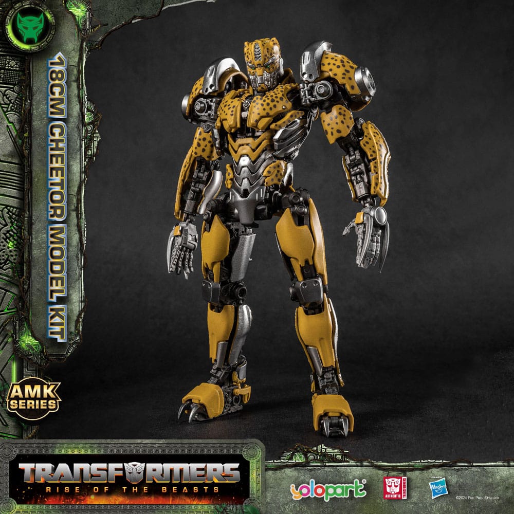 Transformers: Rise of the Beasts Amk Series Plastic Model Kit Cheetor 22 cm