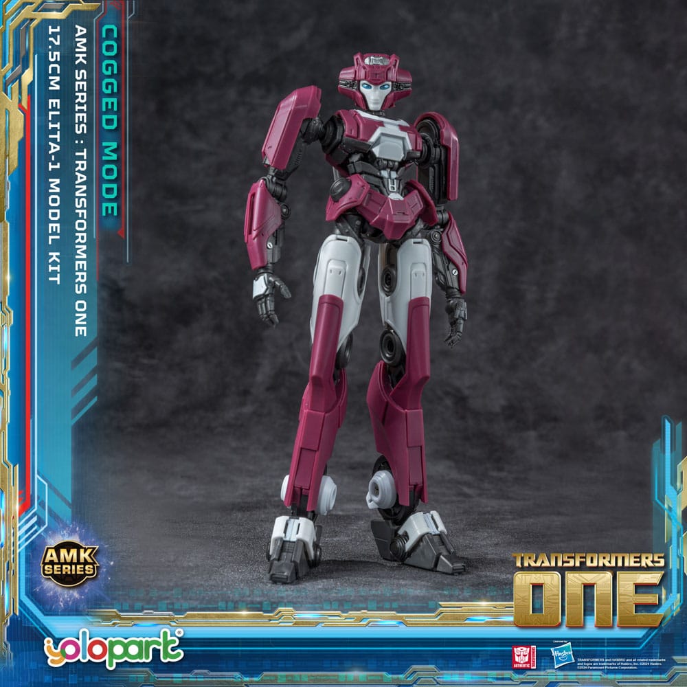 Transformers 8 AMK Series Plastic Model Kit Elita-1 20 cm