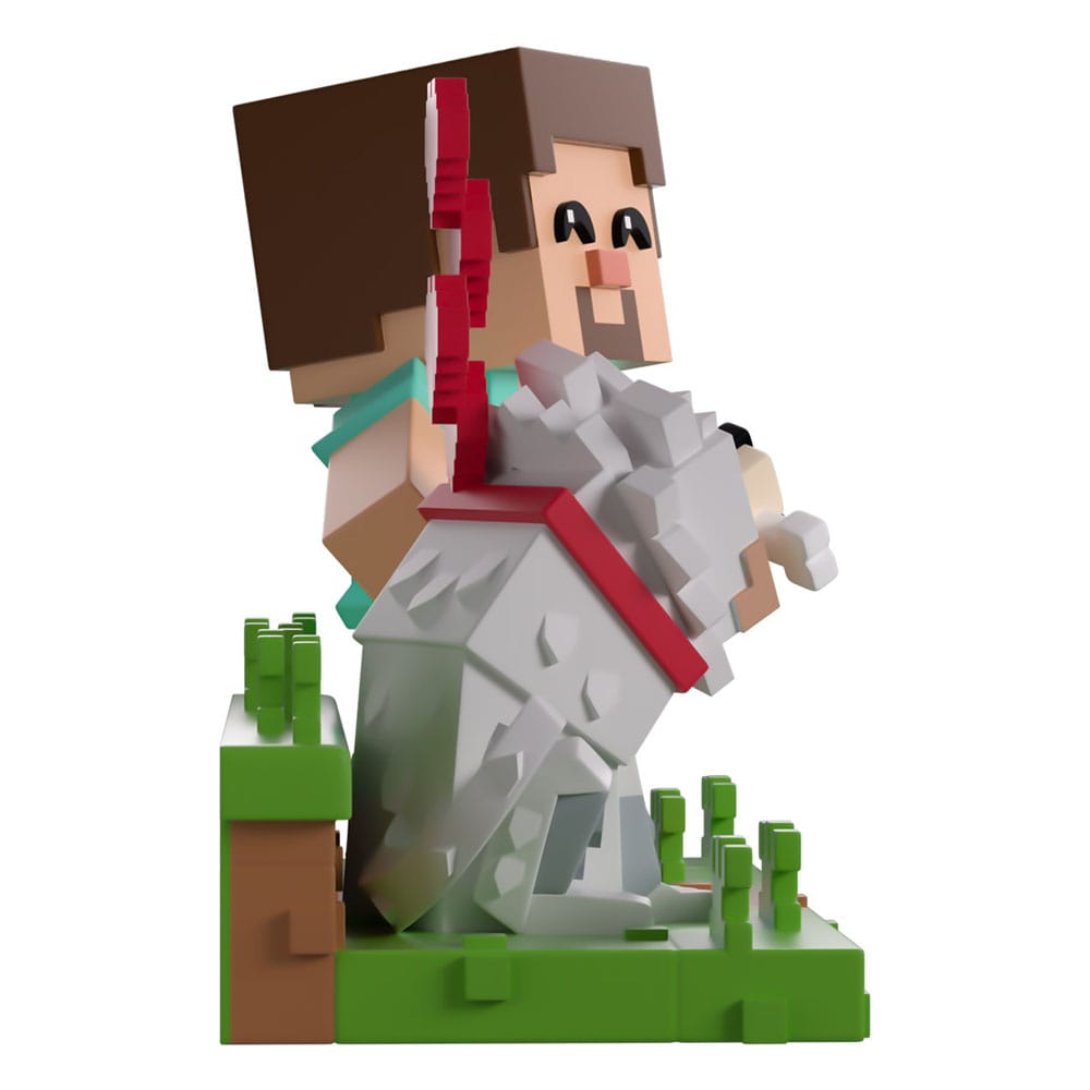 Minecraft Vinylfigur Taming a Wolf 10 cm