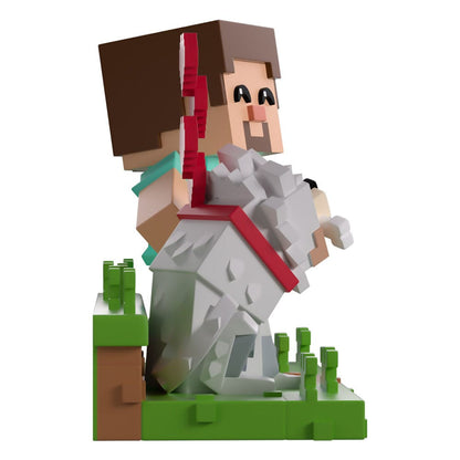 Minecraft Vinylfigur Taming a Wolf 10 cm