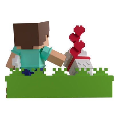 Minecraft Vinylfigur Taming a Wolf 10 cm