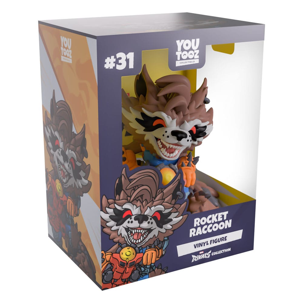 Marvel Rivals Figura Vinilo Mapache Cohete 11 cm