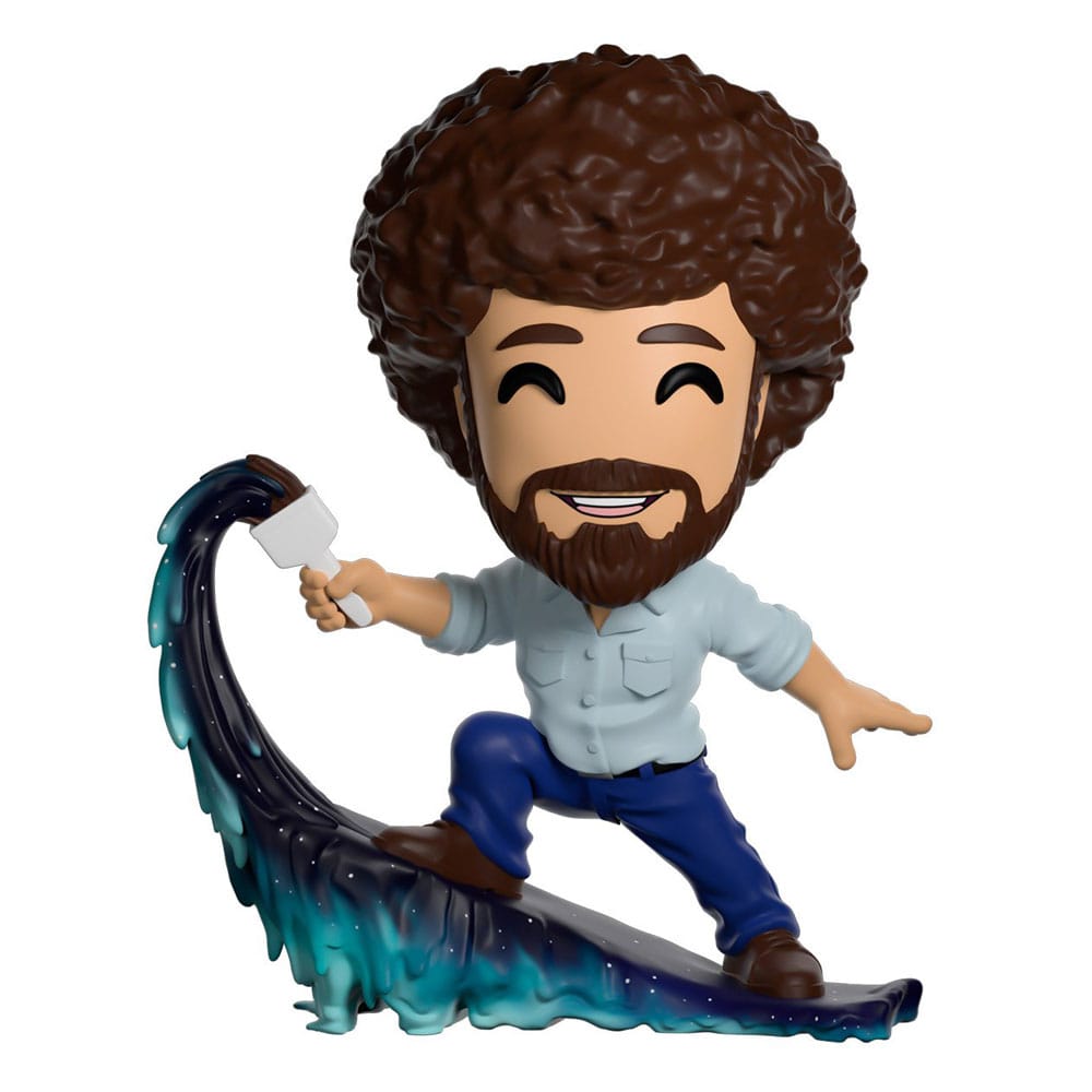 Bob Ross Vinyl Figura Bob Ross Happy Incidents 12 cm