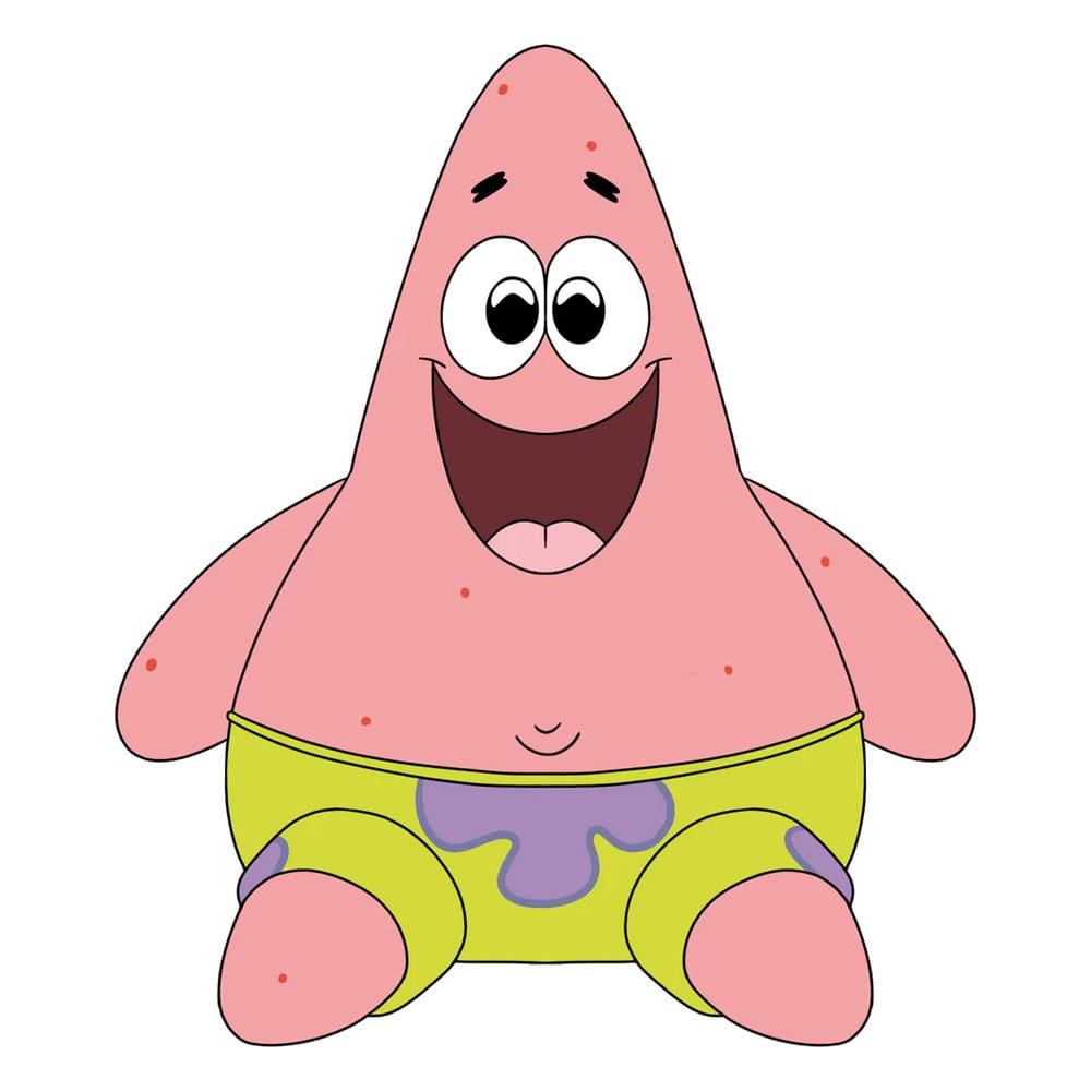 SpongeBob Squarepants Figura peluche Patrick Star 22 cm