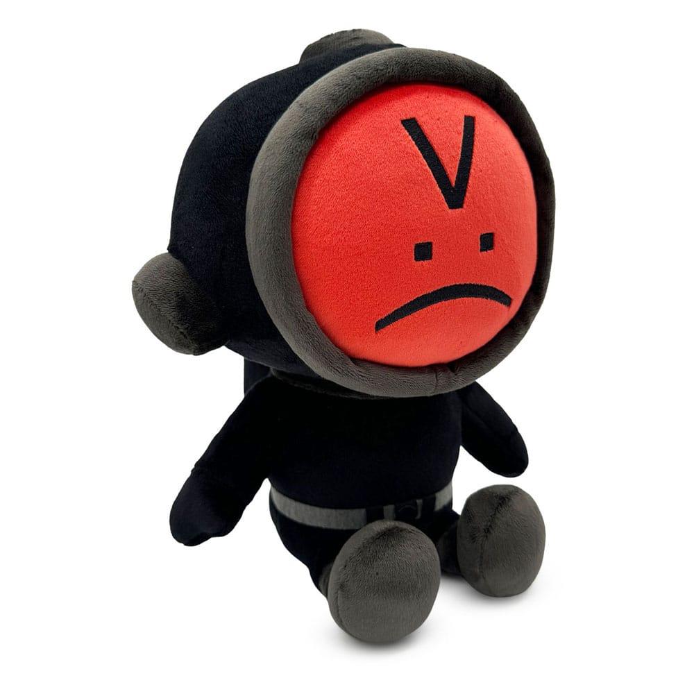 Content Warning Plush Figure Red 22 cm