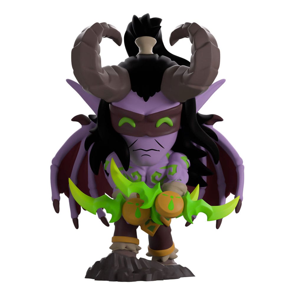 World of Warcraft Vinil Şekil Illidan Stormrage 13 cm