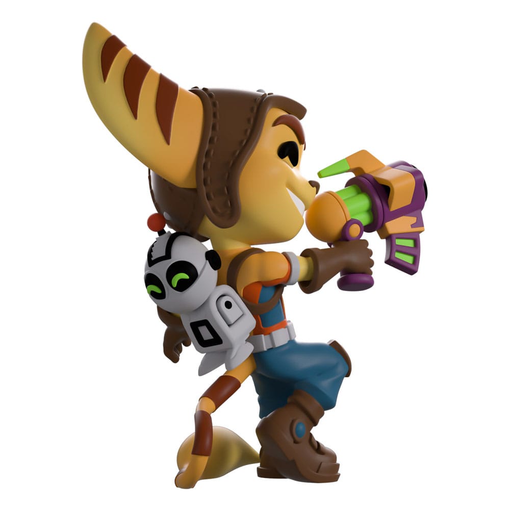 Ratchet & Clank Vinyl Figur Ratchet og Clank 10 cm