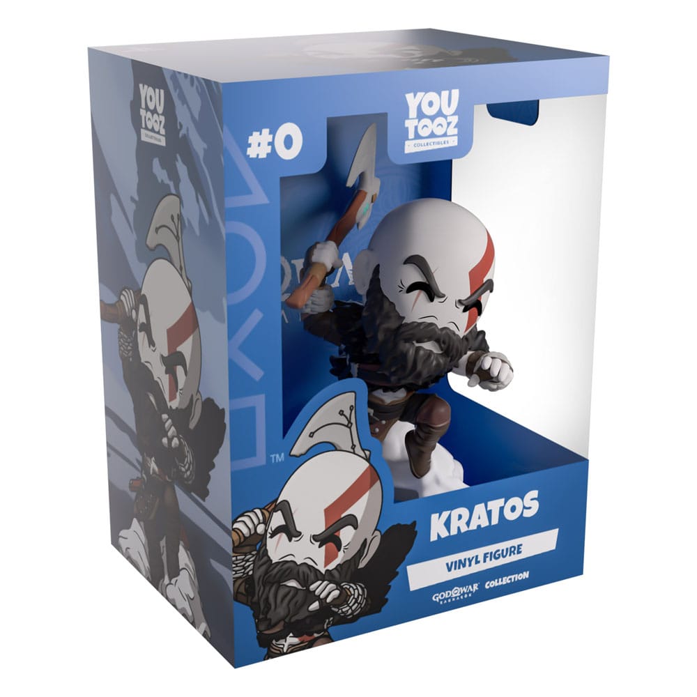 Savaş God of War vinil figürü kratos 10 cm