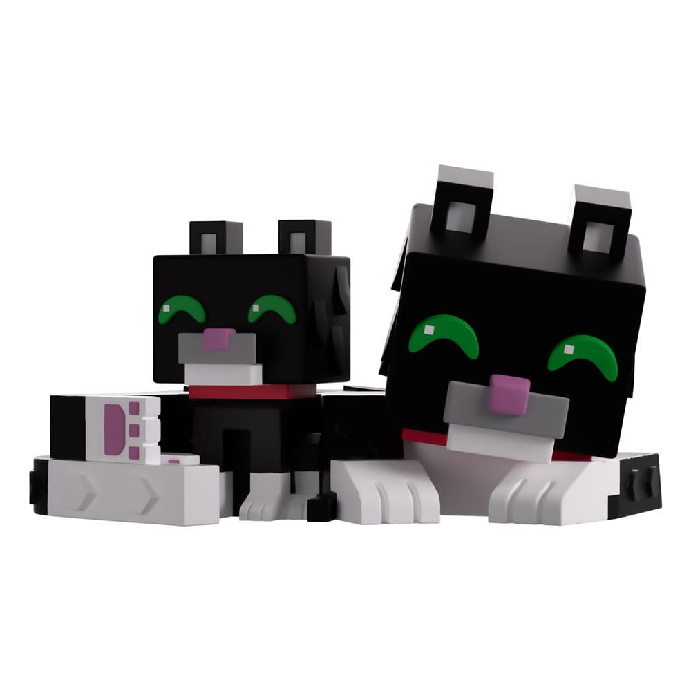 Minecraft vinylfiguur Tuxedo Cat 6 cm