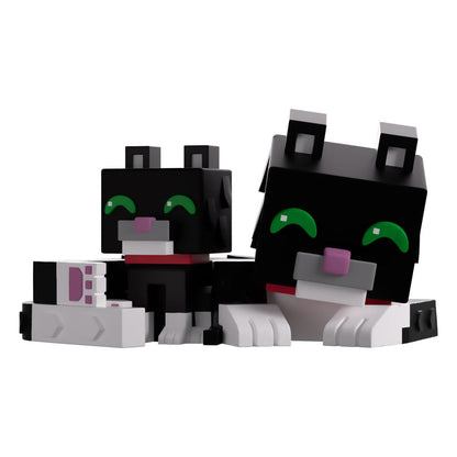 Minecraft vinylfiguur Tuxedo Cat 6 cm