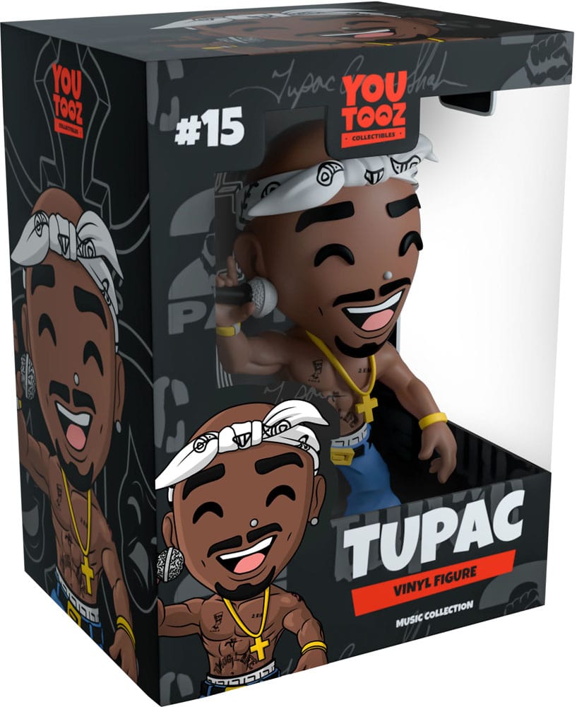 Tupac Shakur vinylfigur Tupac 11 cm