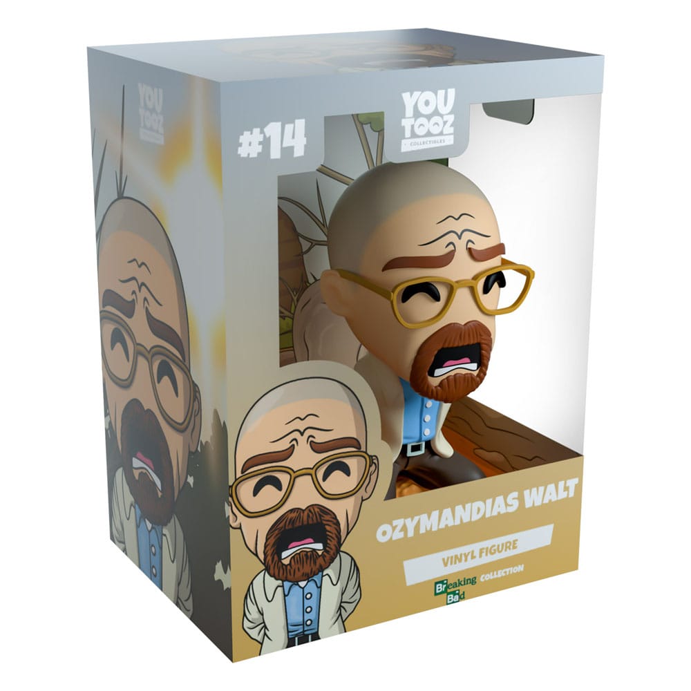 Figura in vinile di Breaking Bad Ozymandias Walt 9 cm