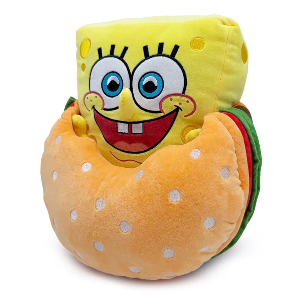 SpongeBob SquarePants Peluş Figür Krabby Patty 22 cm