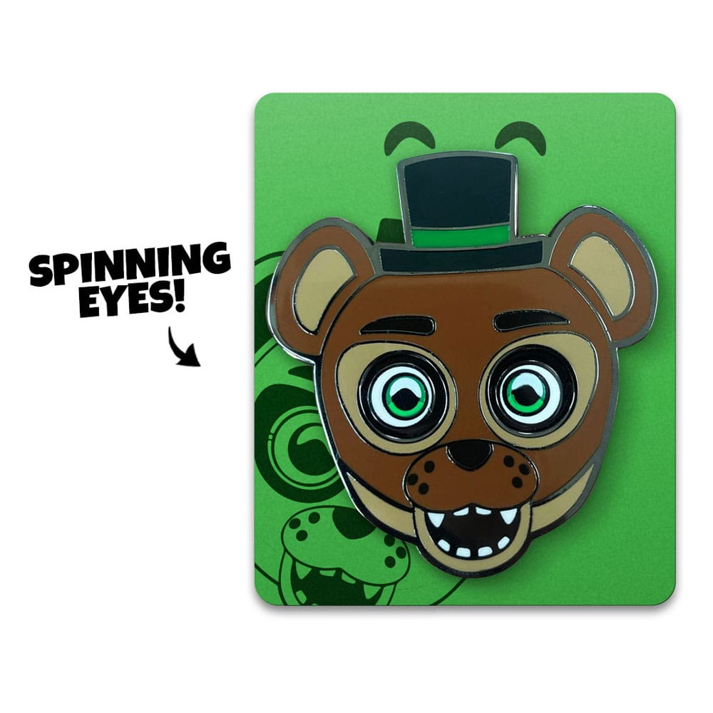 Insignia Five Nights at Freddy´s Popgoes La Comadreja Brilla en el Drak Spinning 5 cm